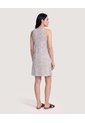 Vestido Sisa Silueta Fluida  Para Mujer Crema Ostu de Ostu