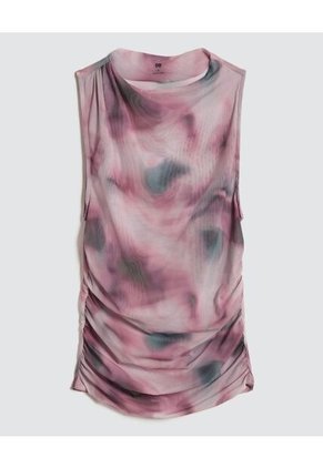 Camiseta Para Mujer Manga Sisa Color Rosa Marca Ostu #40092133