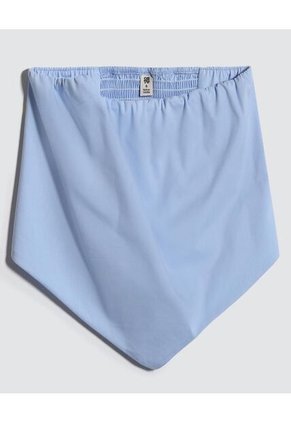 Blusa Para Mujer Manga Sisa Color Celeste Marca Ostu #40121071