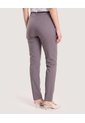 Pantalon Basico Tipo Chino  Para Mujer Gris Ostu de Ostu