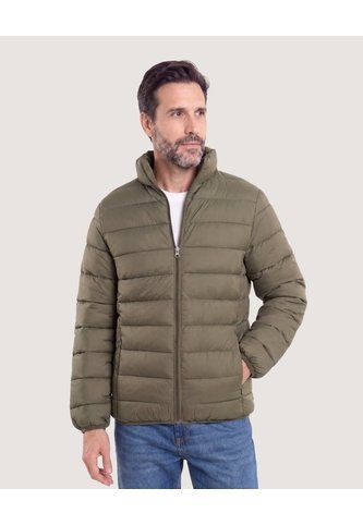 Chaqueta Acolchada Essential  Para Hombre Verde Ostu Ostu