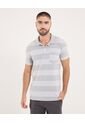 Polo Para Hombre Cuello Tejido Con Bolsillo Color Gris Marca Ostu #60110833 de Ostu
