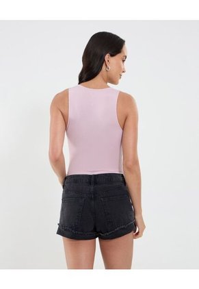 Body Para Mujer Manga Sisa Color Rosado Marca Ostu #40200182