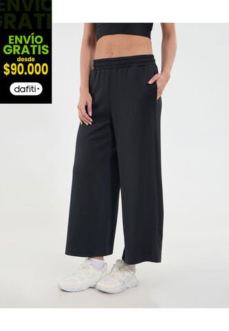 Pantalón Para Mujer Multiusos Punto Color Negro Marca Ostu #40070796 Ostu