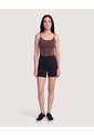 Top Active Contrast  Para Mujer Café Ostu de Ostu