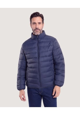Chaqueta Acolchada Essential  Para Hombre Azul Ostu Ostu