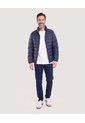 Chaqueta Acolchada Essential  Para Hombre Azul Ostu de Ostu