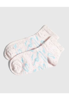 Medias Infantil Niña Tobillera Color Morado Marca Ostu #90980128