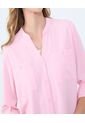 Blusa Para Mujer Manga 3/4 Color Rosa Marca Ostu #40121098 de Ostu