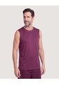 Camiseta Active Mesh  Para Hombre Vino Ostu de Ostu
