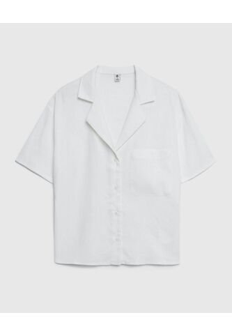 Camisa Para Mujer Manga Corta Color Blanco Marca Ostu #40010164 Ostu