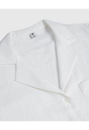 Camisa Para Mujer Manga Corta Color Blanco Marca Ostu #40010164