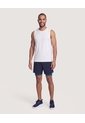 Camiseta Deportiva Unicolor  Para Hombre Blanco Ostu de Ostu