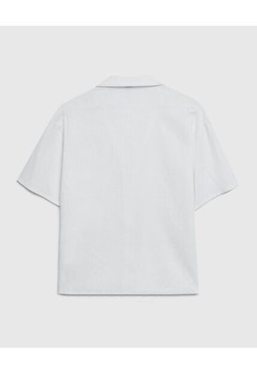 Camisa Para Mujer Manga Corta Color Blanco Marca Ostu #40010164