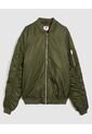 Chaqueta Para Hombre Bomber Color Verde  Marca Ostu #60080143 de Ostu