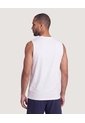 Camiseta Deportiva Unicolor  Para Hombre Blanco Ostu de Ostu