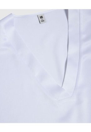 Blusa Para Mujer Manga Corta Color Blanco Marca Ostu #40120942