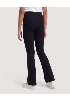 Niña-Leggins Flare Essential  Infantil Niña Negro Ostu