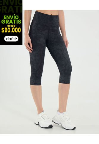 Leggins Para Mujer Medio Color Negro Marca Ostu #40230618 Ostu