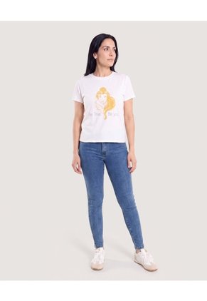 Jean Push Up  Para Mujer Azul Ostu