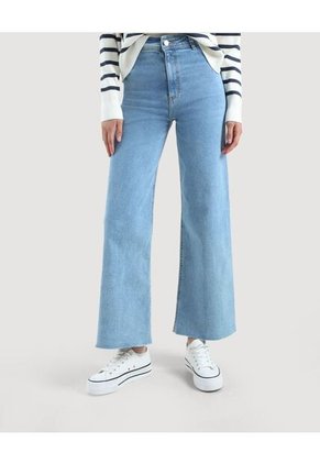 Jean Para Mujer Marine Color Azul Marca Ostu #40160384