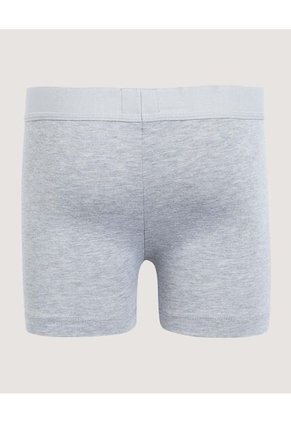 Pantaloncillo Infantil Niño Boxer Filete Medio Color Gris Marca Ostu #80000088