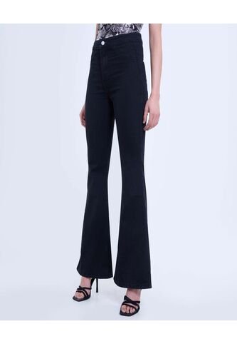 Jean Para Mujer Jeggings Flare Color Negro Marca Ostu #40160468 Ostu