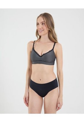 Panty Para Mujer Hipster Color Negro Marca Ostu #40800079