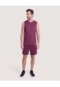 Bermuda Active Sport Sec  Para Hombre Vino Ostu de Ostu