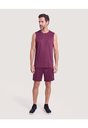 Bermuda Active Sport Sec Para Hombre Vino Ostu