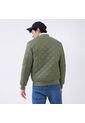 Chaqueta Para Hombre Bomber Color Verde  Marca Ostu #60080107 de Ostu
