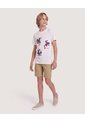 Camiseta Spider-Man Action Para Niño  Infantil Niño Crema Ostu de Ostu