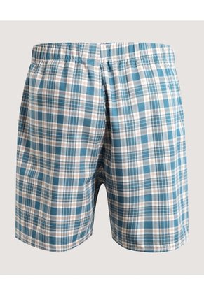 Boxer  Para Hombre Bragueta Amplio Color Azul Marca Ostu #60000512