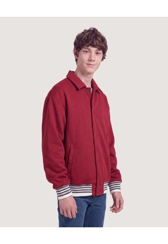 Chaqueta Bomber Varsity  Infantil Niño Vino Ostu Ostu
