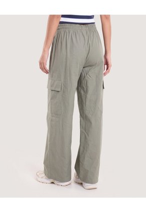 Pantalón Jogger Cargo  Para Mujer Verde Ostu