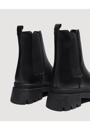 Botas  Para Mujer Botin Color Negro Marca Ostu #40670006