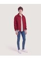 Chaqueta Bomber Varsity  Infantil Niño Vino Ostu de Ostu