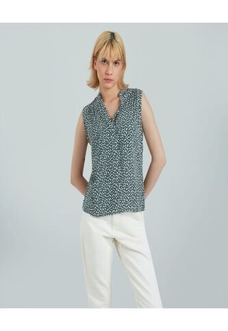 Blusa Para Mujer Manga Sisa Color Verde  Marca Ostu #40120890 Ostu