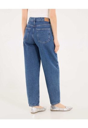 Jean Para Mujer Balloon Color Azul Marca Ostu #40160622