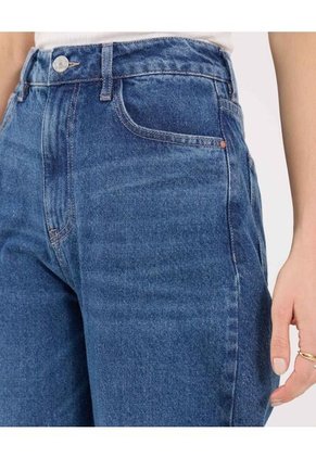 Jean Para Mujer Balloon Color Azul Marca Ostu #40160622