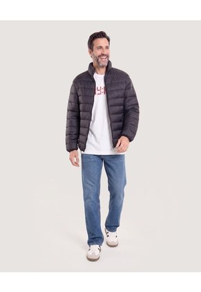 Chaqueta Acolchada Essential  Para Hombre Negro Ostu