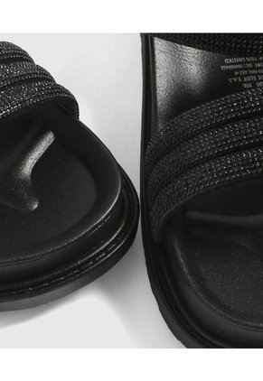 Sandalias Para Mujer Color Negro Marca Ostu #40690009