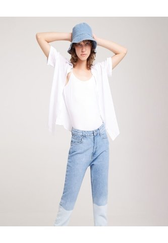 Top Para Mujer Top Color Blanco Marca Ostu #40220088 Ostu