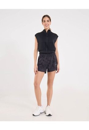 Chaleco Para Mujer Punto Color Negro Marca Ostu #40250023