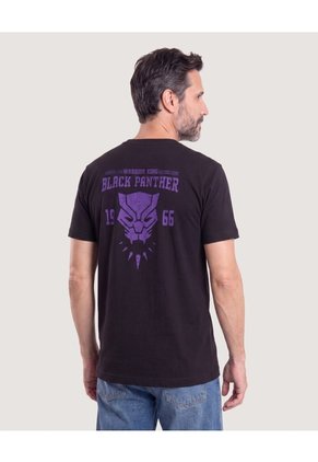 Camiseta Black Panther Legacy  Para Hombre Negro Ostu