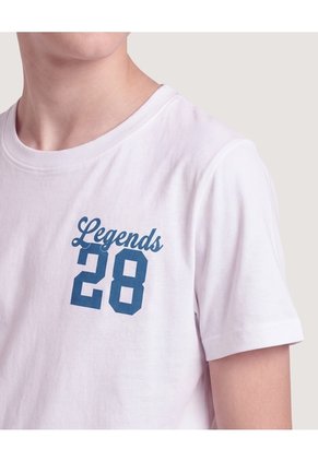 Niño-Camiseta League Champs Infantil Niño Blanco Ostu