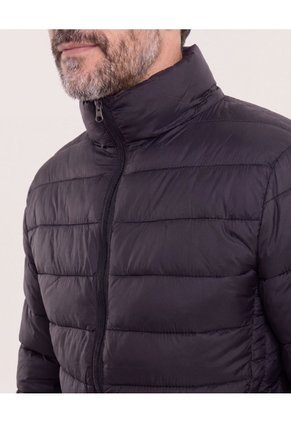 Chaqueta Acolchada Essential  Para Hombre Negro Ostu