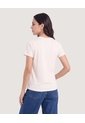 Camiseta Stitch 626 Vibes  Para Mujer Crema Ostu de Ostu