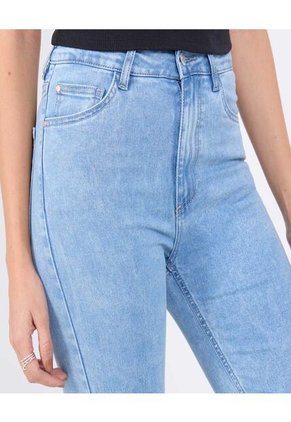 Jean Para Mujer Crop Flare Color Azul Marca Ostu #40160466