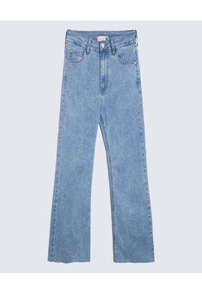 Jean Para Mujer Crop Flare Color Azul Marca Ostu #40160466